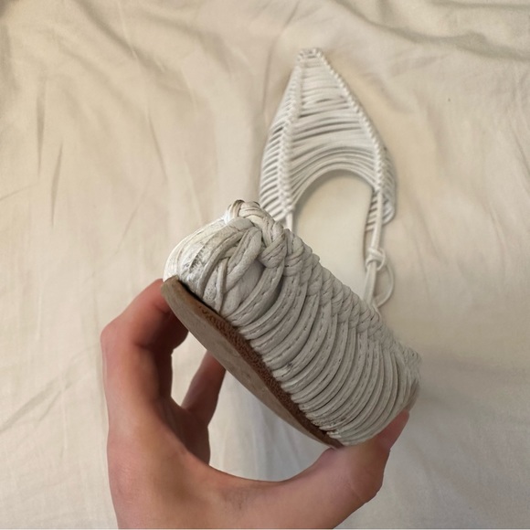 Jeffrey Campbell White Leather Myron Pointed toe flats - Picture 7 of 10